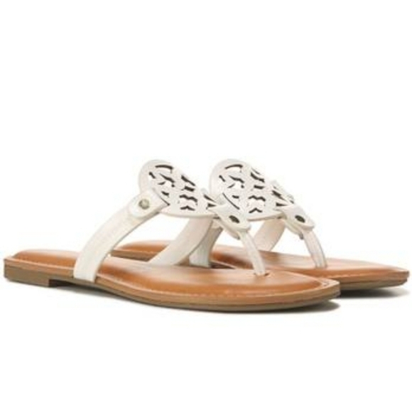 Report Genie Sandals in Bone Size 9.5 - Picture 2 of 8